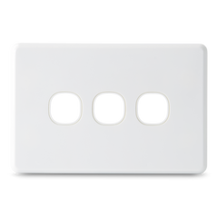 SLIM - 3 Gang Wall Plate