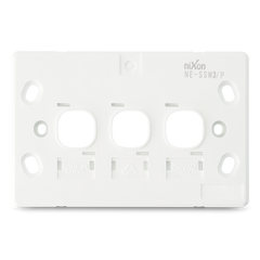 SLIM - 3 Gang Wall Plate