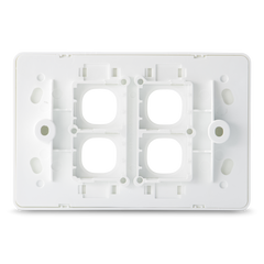 SLIM - 4 Gang Wall Plate