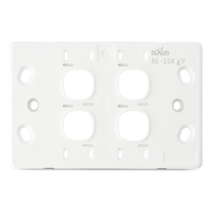 SLIM - 4 Gang Wall Plate