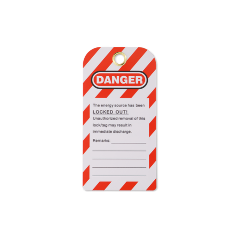 10 x Lock Out Tags / Danger Tags