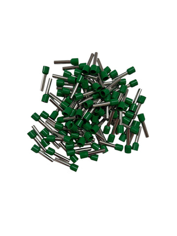 6mm Bootlace Crimp 18mm Long - 100 Pack