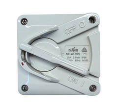 20AMP - Mini Weatherproof Isolator - 2 Pole