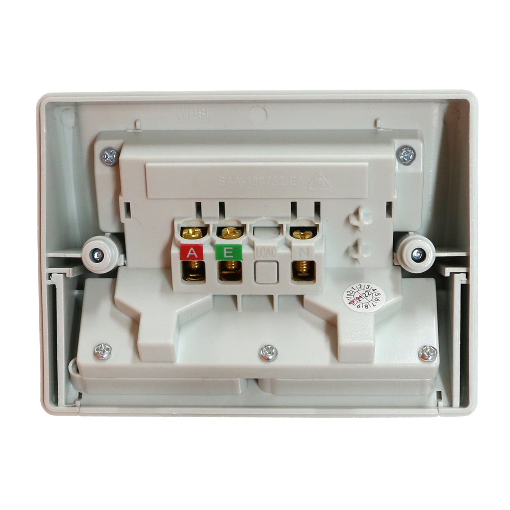 10AMP - Double Weatherproof Outlet - IP53 – Nixon Data Comms & Electrical