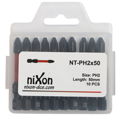 PH2 - Driver Bit - 50mm - 10 Pack