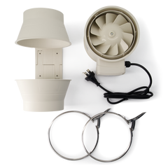 125mm - In-line Fan With Run On Timer