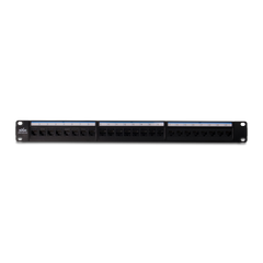 24 Port Patch Panel - RJ45 Cat 6