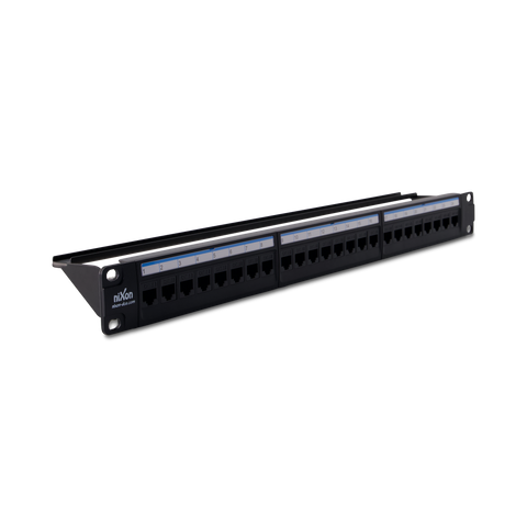 24 Port Patch Panel - RJ45 Cat 6