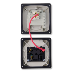3PIN 15AMP - Combination Switched Socket Outlet - FLAT PINS