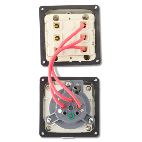 4PIN 20AMP - Combination Switched Socket Outlet