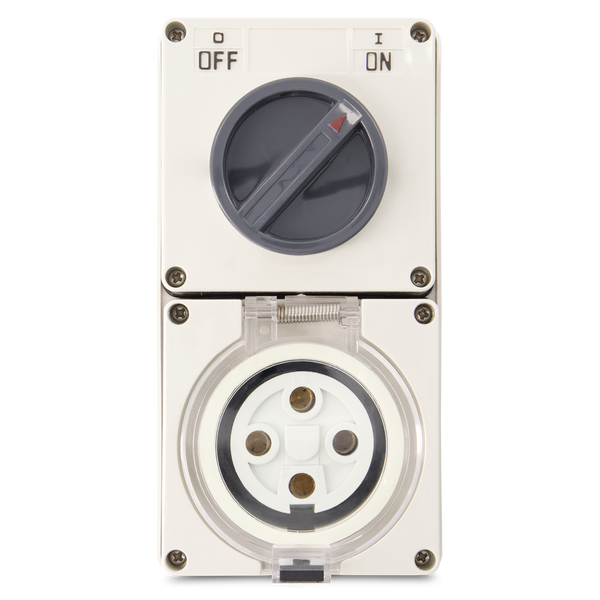 4PIN 40AMP - Combination Switched Socket Outlet
