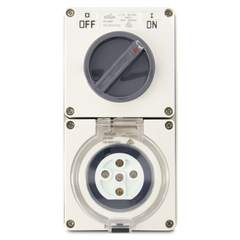 5PIN 20AMP - Combination Switched Socket Outlet