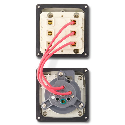 5PIN 20AMP - Combination Switched Socket Outlet