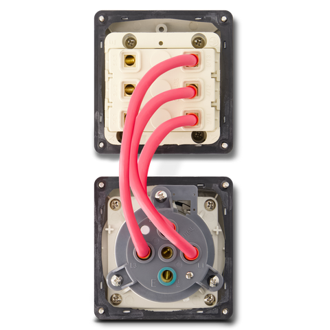 5PIN 50AMP - Combination Switched Socket Outlet