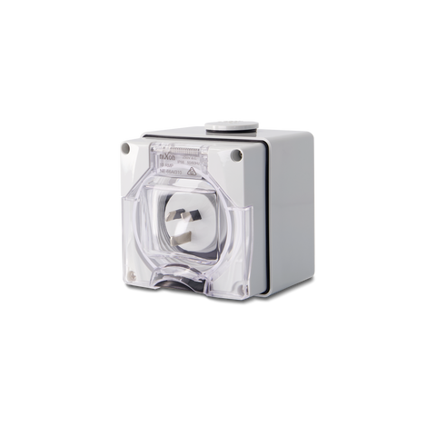 3PIN 10AMP - Appliance Inlet and Socket Outlet - KIT