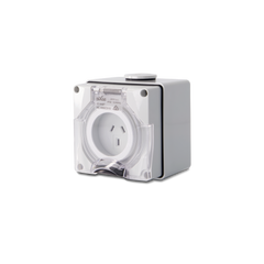 3PIN 10AMP - Appliance Inlet and Socket Outlet - KIT