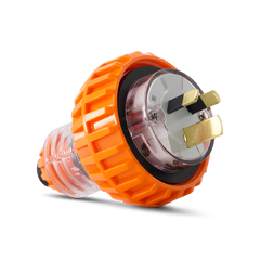 3PIN 15AMP - Straight Industrial Plug