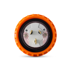 3PIN 10AMP - Straight Industrial Plug