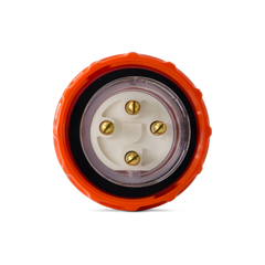 4PIN 10AMP - Angled Industrial Plug
