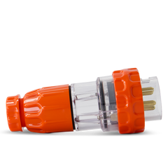 4PIN 20AMP - Straight Industrial Plug