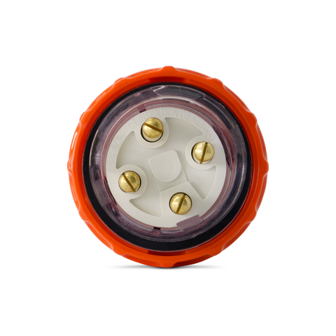 4PIN 32AMP - Straight Industrial Plug