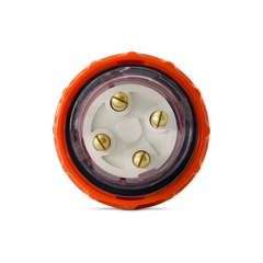 4PIN 32AMP - Straight Industrial Plug