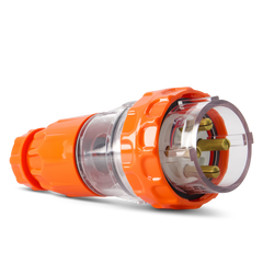 4PIN 40AMP - Straight Industrial Plug