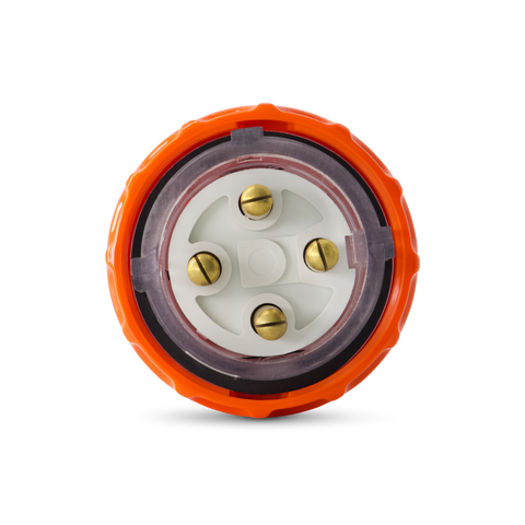 4PIN 40AMP - Straight Industrial Plug
