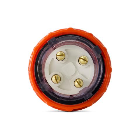 4PIN 50AMP - Straight Industrial Plug
