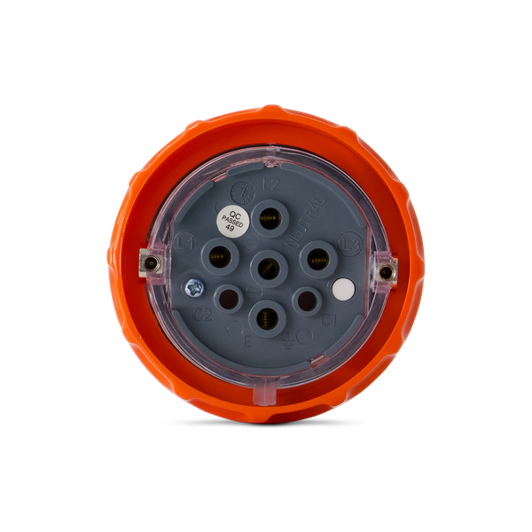 5PIN 10AMP - Straight Industrial Plug – Nixon Data Comms & Electrical