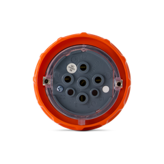 5PIN 10AMP - Straight Industrial Plug