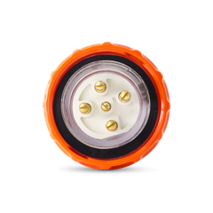 5PIN 20AMP - Straight Industrial Plug