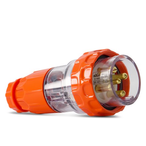 5PIN 32AMP - Straight Industrial Plug