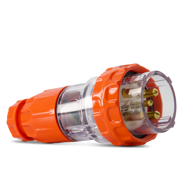 5PIN 40AMP - Straight Industrial Plug