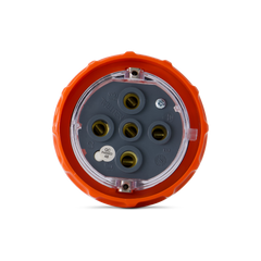 5PIN 40AMP - Straight Industrial Plug