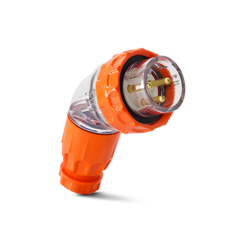 3PIN 20AMP - Angled Industrial Plug