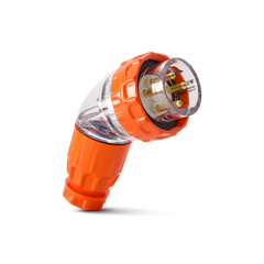 4PIN 20AMP - Angled Industrial Plug