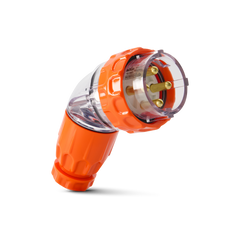 4PIN 40AMP - Angled Industrial Plug