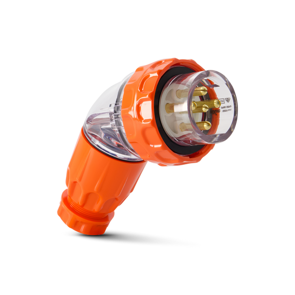 5PIN 20AMP - Angled Industrial Plug