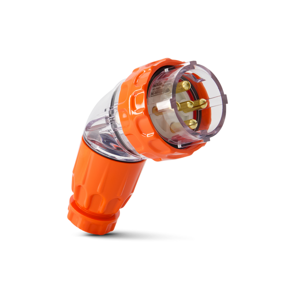 5PIN 50AMP - Angled Industrial Plug