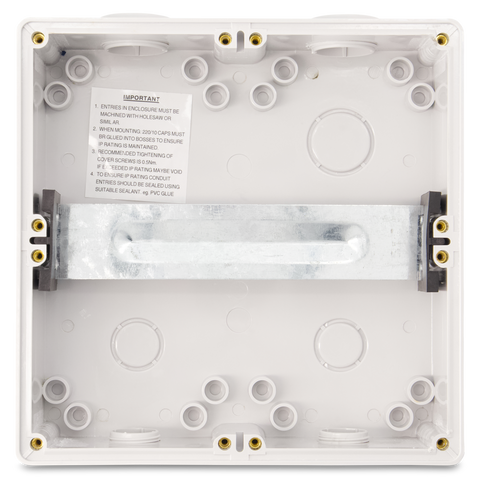 WeatherProof 8 Pole Enclosure IP66