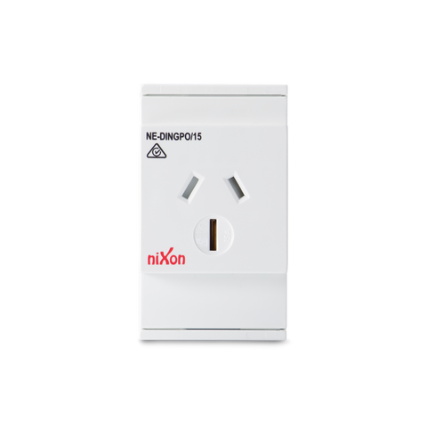 15AMP - Auto Switched - DIN Rail GPO