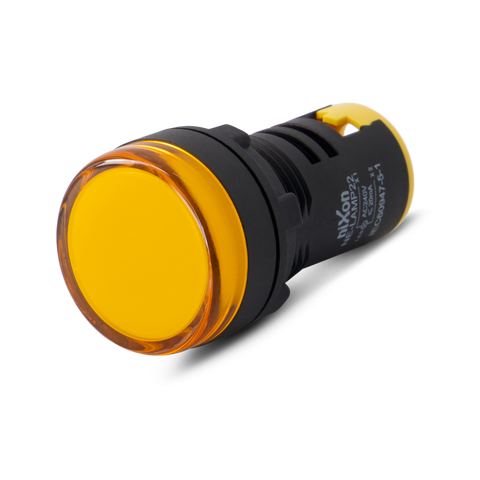 240V AC - Yellow Lamp - 22mm