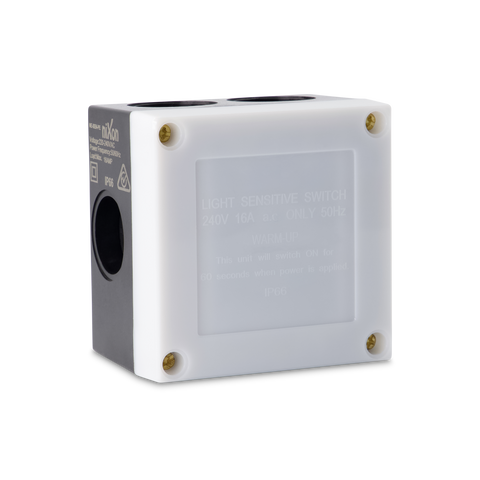 Sunset Sensor Switch / PE Cell Sensor - Black Base