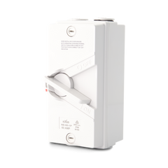 63AMP - Weatherproof Isolator - 1 Pole / Single Phase