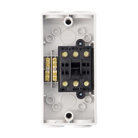 63AMP - Weatherproof Isolator - 3 Pole / Three Phase