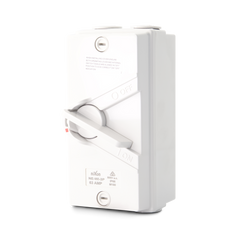63AMP - Weatherproof Isolator - 3 Pole / Three Phase