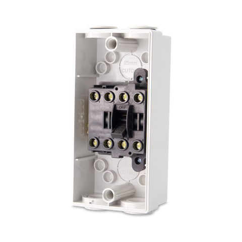 63AMP - Weatherproof Isolator - 4 Pole