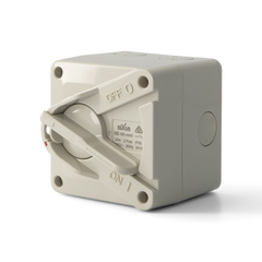 20AMP - Mini Weatherproof Isolator - 2 Pole