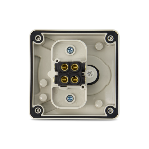 20AMP - Mini Weatherproof Isolator - 2 Pole